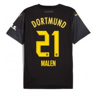 Pánský Fotbalový dres Borussia Dortmund Donyell Malen #21 2024-25 Venkovní Krátký Rukáv